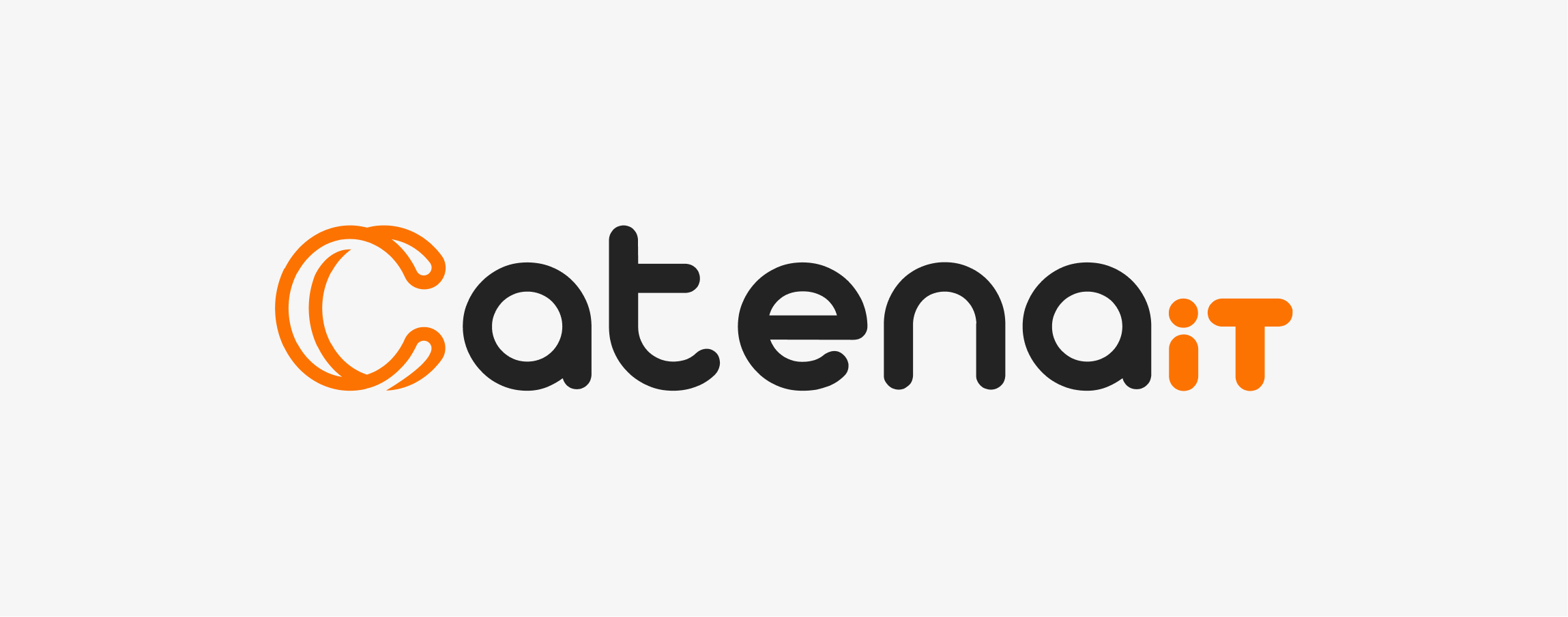 Aplicação do logotipo Catenait